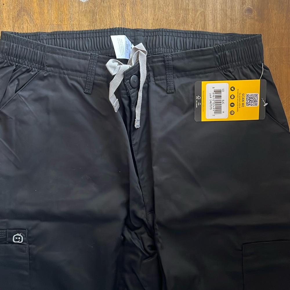 Black Men’s Scrub Pants